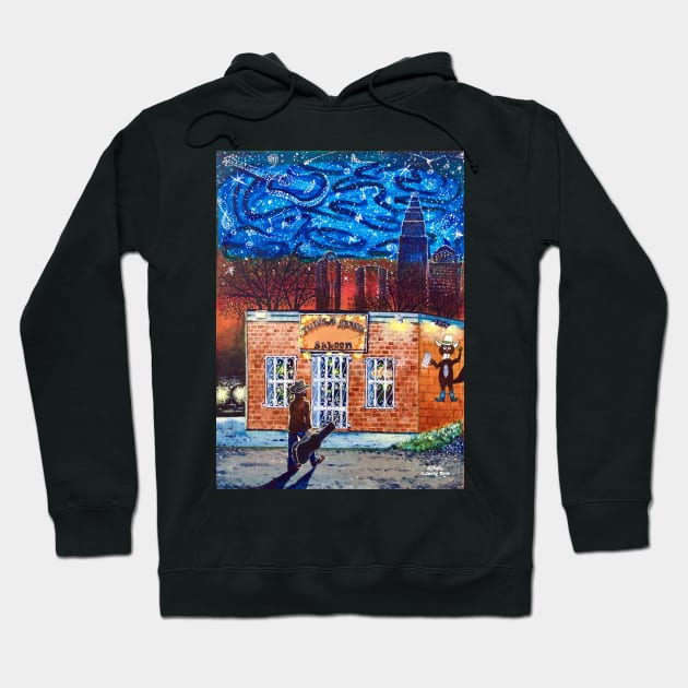 'The Thirsty Beaver Saloon' Hoodie by jerrykirk